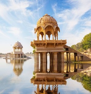 watch-tower-in-lake-Agenzia-di-viaggi-a-Jaisalmer-34