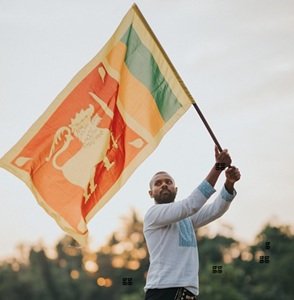 Man-with-flag