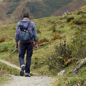Man-alone-walking-forest